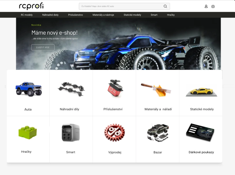 Nový e-shop RCprofi