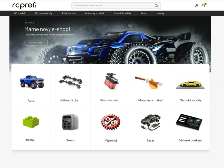 Nový e-shop RCprofi | RCprofi.sk