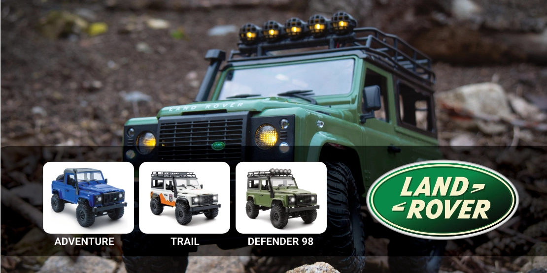 RMT models - Land Rover Adventure, Trail, T98