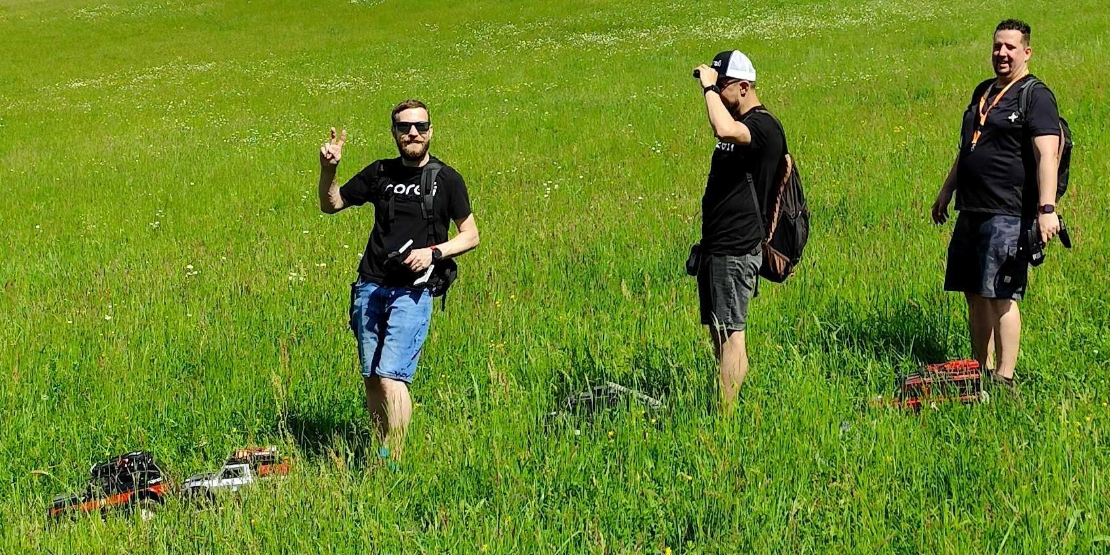 Terén RC závody Vidrholec