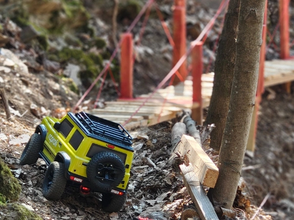 RC Park Tršice - sky bridge