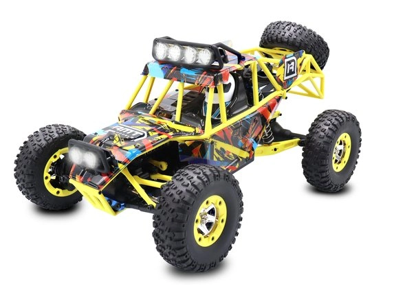 RC auto Across Unlimited spredu šikmo
