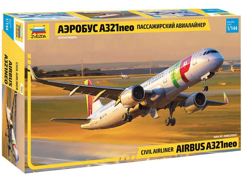 Zvezda Airbus A321neo (1:144) | RCprofi.cz