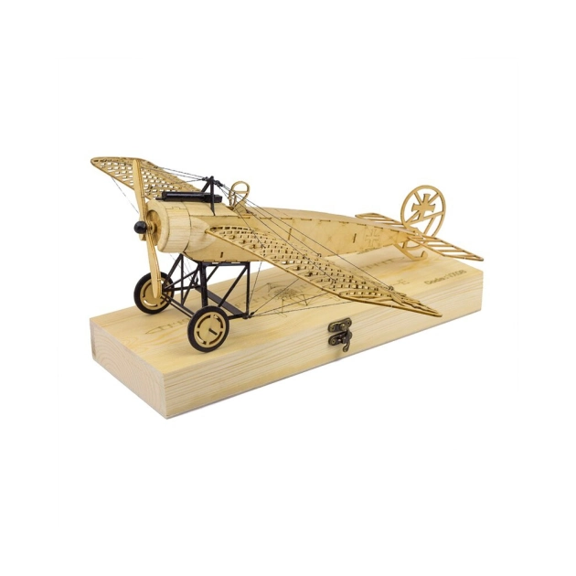 3D puzzle Fokker EIII 1:23 laser cut stavebnica 410 mm | RCprofi.sk