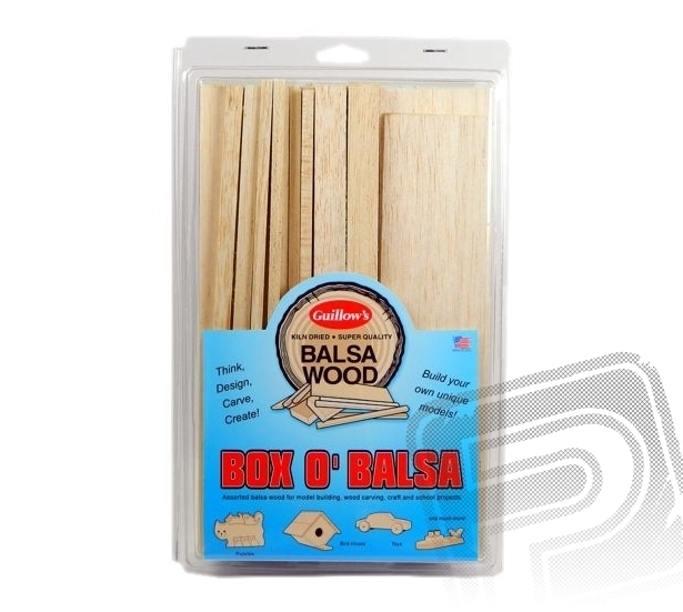 Box O'Balsa Small (1lb case) | RCprofi.cz