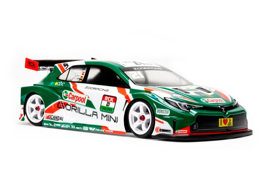 Karoserie čirá Gorilla MINI M-chassis touring car - 0,7 mm | RCprofi.cz