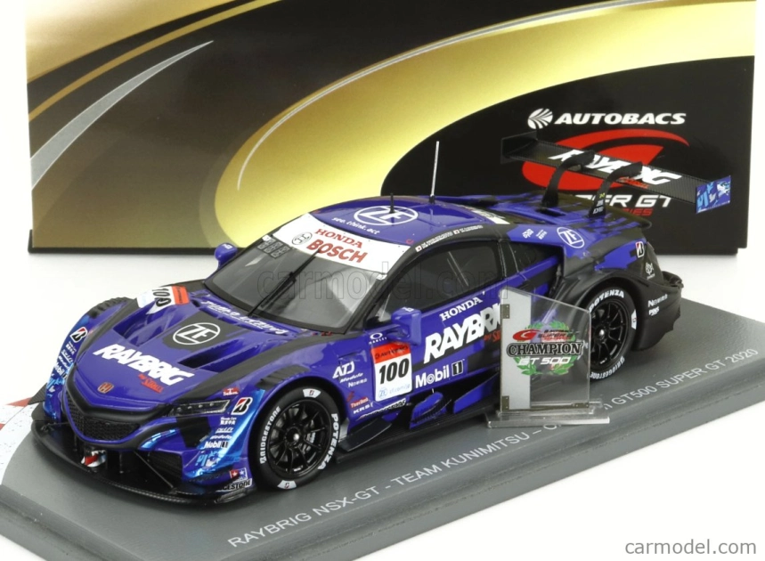 Spark-model Honda Nsx-gt Team Stanley Kunimitsu N 100 Gt500 Class