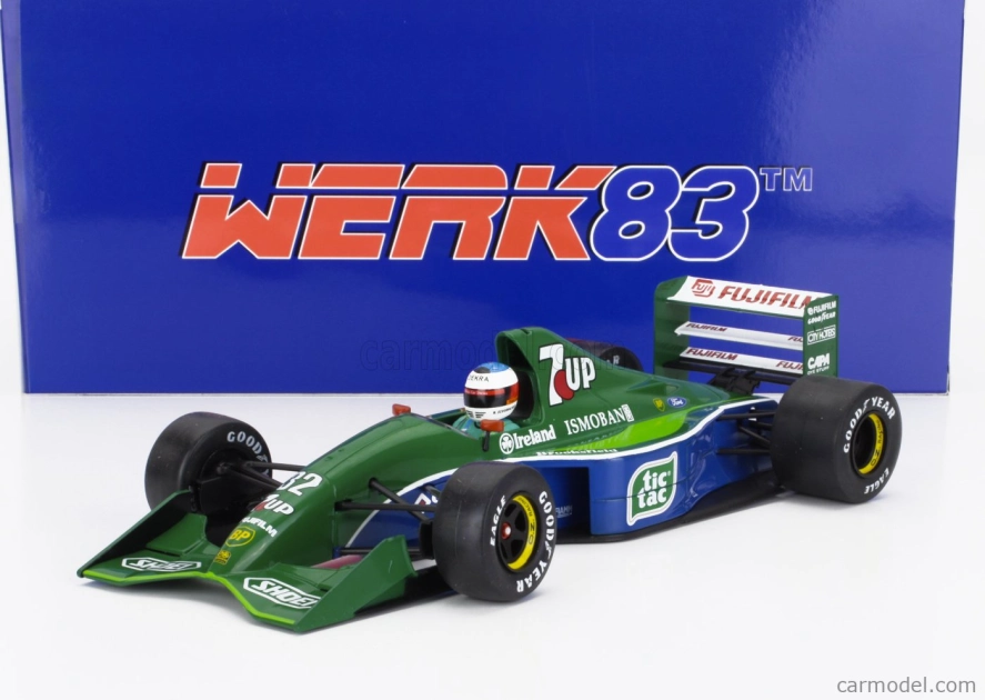 Werk83 Jordan F1 191 Team 7up Jordan N 32 Prvé preteky F1 Belgicko