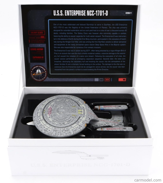 Corgi Star trek U.s.s. Enterprise Ncc-1701-d - The Next Generation 1: ...