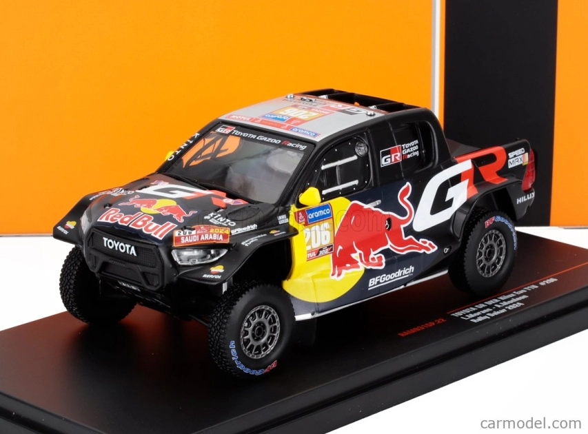 Ixo-models Toyota Hilux Gr Dkr Evo T1u Pick-up Tím Gazoo Racing N 206 ...