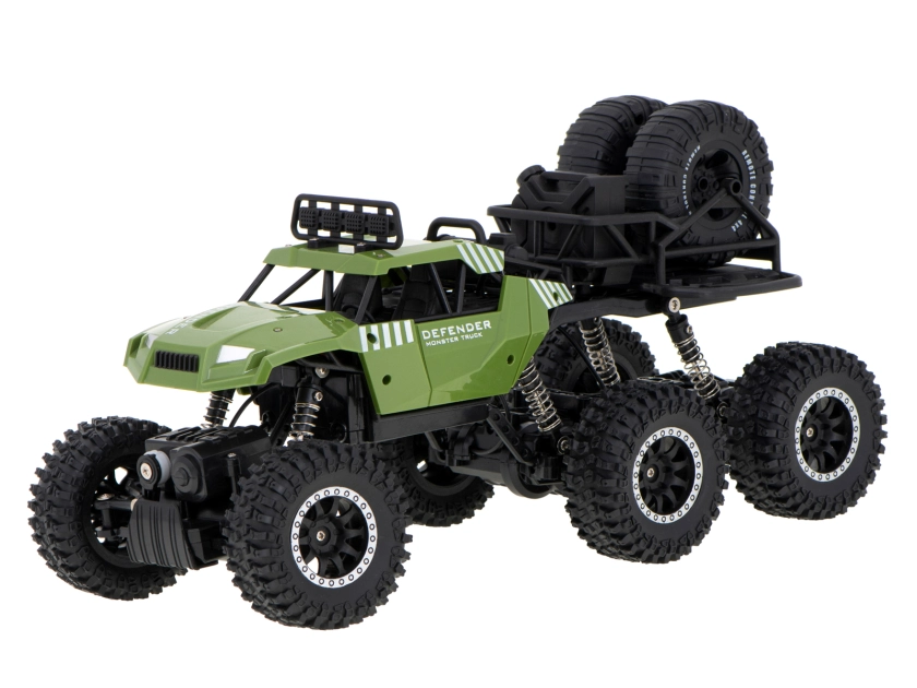 RC crawler Pick up 6x6, zelená | RCprofi.cz