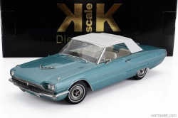 Kk-scale Ford usa Thunderbird Cabriolet Open 1966 1:18 Light Blue