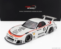 Truescale Mazda Rx-7 (fd3s) Lb Works Super Silhouette N 41 Racing 2006 1:18 Biela
