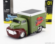 Maisto Ford usa Coe Van Truck Stardust Garage 2-assi Custom 1950 1:64 Zelená