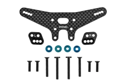 RC10B7.1 FT Konverzní sada zadní věže tlumičů Gull Dropper desek, - 2mm