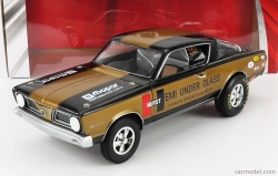 Highway61 Plymouth Barracuda Hemi Under Glass N 0 Coupe 1966 1:18 Black
