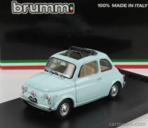 Brumm Fiat 500f Tetto Aperto - Otvorené 1965 1:43 Azzurro Acquamarina