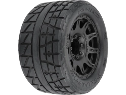Kolesá Pro-Line 3,8" 1:8, pneumatiky Menace HP BELTE, disk čierny H17 (2)
