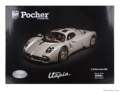 Pocher Pagani Utopia Coupe 2023 1:8 Grigio Rinascimento - svetlosivá