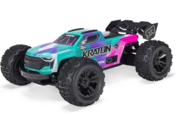 Arrma Mini Kraton 3S DSC BLX 1:16 4WD RTR tyrkysová/ružová