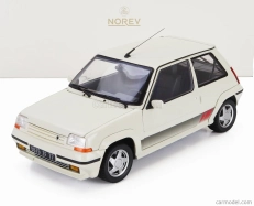 ROZBALENÉ - Norev Renault R5 Supercinque Gt Turbo Phase Ii 1989 1:18 Panda White