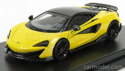 Lcd-model Mclaren 600lt 2018 1:64 Žlutá
