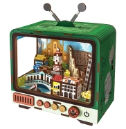 2Kids Toys 3D dřevěná skládačka Retro TV Benátky