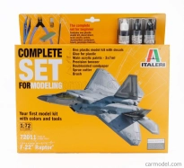 Italeri Lockheed martin F-22a Raptor Airplane Military 1990 1:72 /