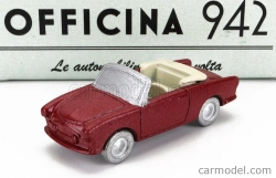 Officina-942 Siata Amica 56 Spider (základ Fiat 600) 1956 1:76 Červená