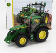 Britains John deere 6r 185 Tractor 2022 1:32 Zelená Žlutá