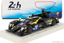 Spark-model Oreca 07 Gibson Gk428 4.2l V8 Team Proton Competition N 9 24h Le Mans 2024 Maceo Capietto - Jonas Ried - Bent Viscaal 1:43 Černá Žlutá