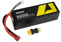 Akumulátor Li-Pol 3S 11,1V 5000 mAh 50C T-Dean + adaptér T-Dean/XT60