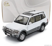 Sun-star Mitsubishi Pajero 3.5l V6 V73 2006 1:18 Bielo-sivé