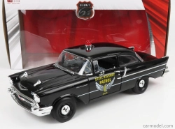 Highway61 Chevrolet 150 Sedan Ohio State Patrol Police 1957 1:18 Black