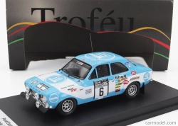Trofeu Ford england Escort Mki (nočná verzia) N 6 Rally Rac Lombard 1973 Hannu Mikkola - John Davenport 1:43 Svetlo modrá biela
