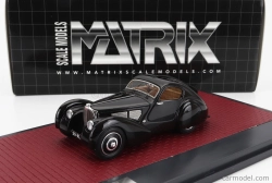 Modely v mierke Matrix Bugatti Type 51 Ch.51133 Dubos Coupe 1931 1:43 Black