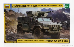 Zvezda Kamaz Typhoon Vdv 4x4 K-4386 Military 2010 1:35 /
