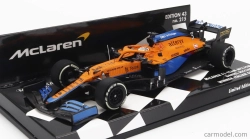 Minichamps Mclaren F1 Mcl35l Mercedes M12 Eq Power+ Team Mclaren N 3 Winner Italy Gp 2021 Daniel Ricciardo 1:43 Oranžová svetlo modrá