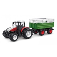 ROZBALENO - RC traktor s vozem pro zvířata