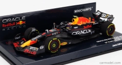 Minichamps Red bull F1 Rb19 Team Oracle Red Bull Racing N 11 2nd Monza Italy Gp 2023 Sergio Perez 1:43 Matt Blue