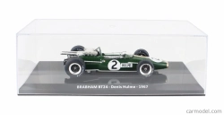 Edicola Brabham F1 Bt24 Repco Bt24 N 2 Majster sveta Sezóna 1967 Denis Hulme - Con Vetrina - S vitrínou 1:24 Zelené zlato