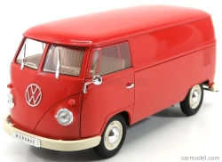Welly Volkswagen T1 Van 1963 1:18 Červená