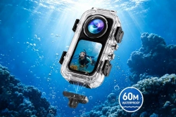 Insta360 - 60 m magnetické rýchloupínacie vodotesné potápačské puzdro pre Insta360 X6