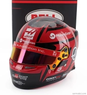Mini helmet Bell helmet Casco Helmet F1 Esteban Ocon Team Moneygram Haas N 31 Season 2025 1:2 Červená Černá