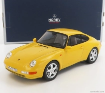 Norev Porsche 911 993 Carrera Coupe 1994 1:18 Žlutá