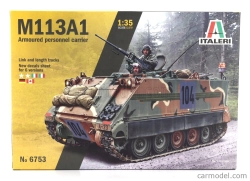 Talianeri Tank M113a1 Obrnený transportér Vojenský 1945 1:35 /