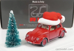 Rio-models Volkswagen Beetle Maggiolino 1958 - Christmas Edition 2022 - Natale 2022 1:43 Red