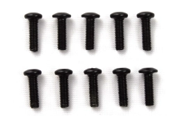 M3x10mm imbus skrutka s pologuľatou hlavou, 10 ks – S10