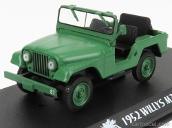 Greenlight Jeep Willys M38 A1 1952 - Charlieho anjeli 1:43 Vojenská zelená