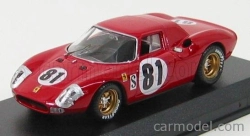 Najlepší model Ferrari 250lm N 81 Daytona 1968 Piper - Gregory 1:43 Red